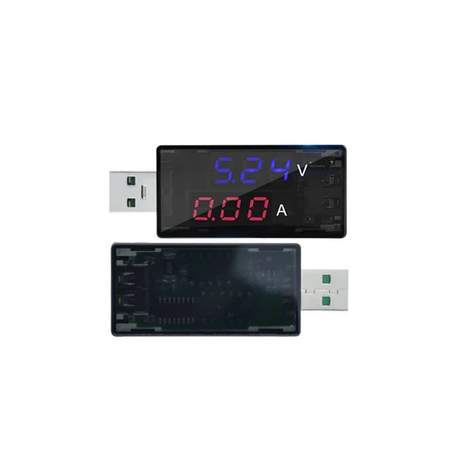 KWS-11VA с двойным USB-датчиком напряжения, аккумулятором, вольтметром, амперметром, зарядным устройством, 120 Вт, QC3.2 PD VOOC