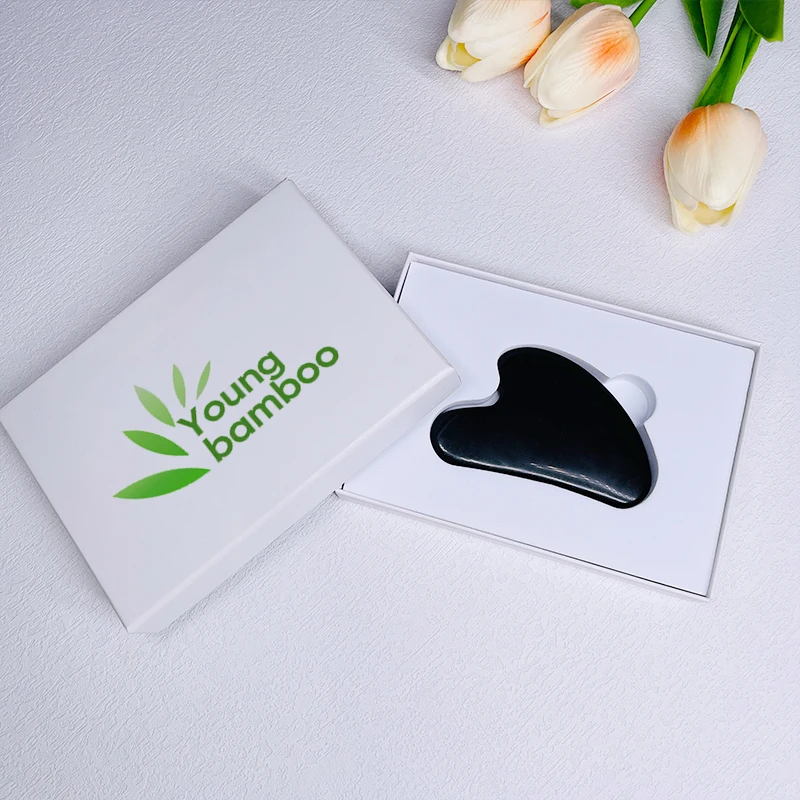 Hot Selling rose quartz jade Gua Sha Scraping Massage Guasha Board
