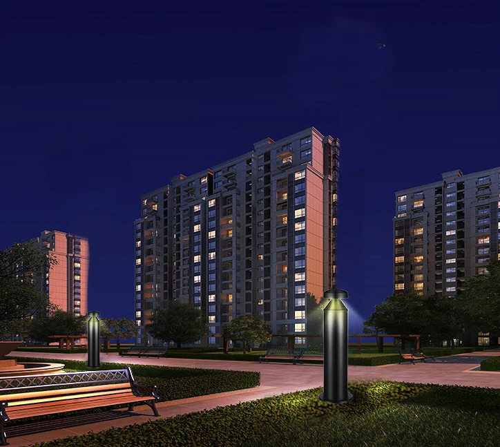 Factory Direct Sales of Cheap Weatherproof Led Bollard Channel Lamp Garden Park Backyard Lighting Decorative Lawn Lamp