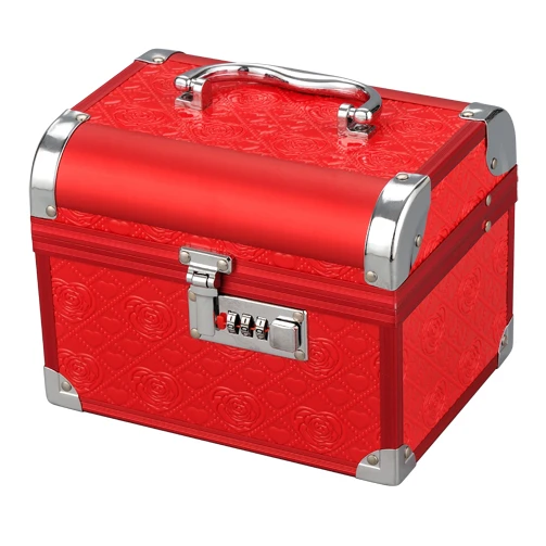 Очень большой косметический футляр для косметики, коробка для хранения ювелирных изделий, косметики, ногтей