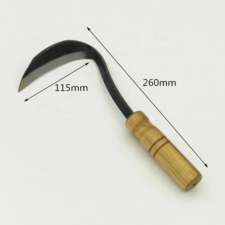 garden tools grass weeding forged sickle