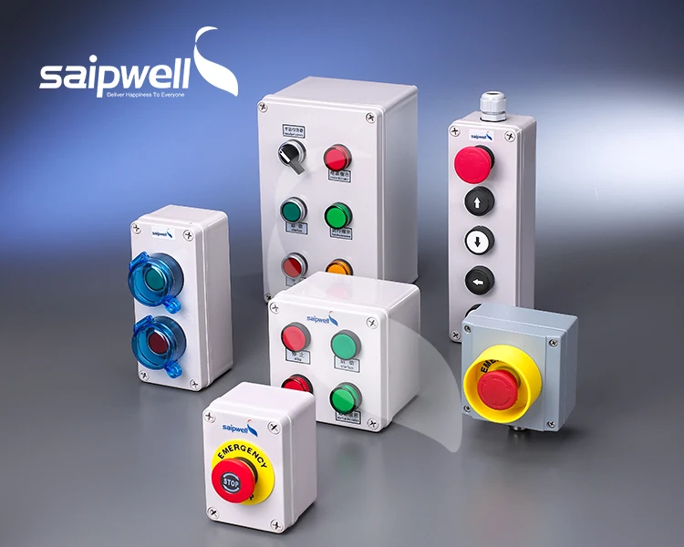 SAIPWELL J IP67 ABS Watertight Enclosure Electrical Cabinet Box Terminal Connection Box