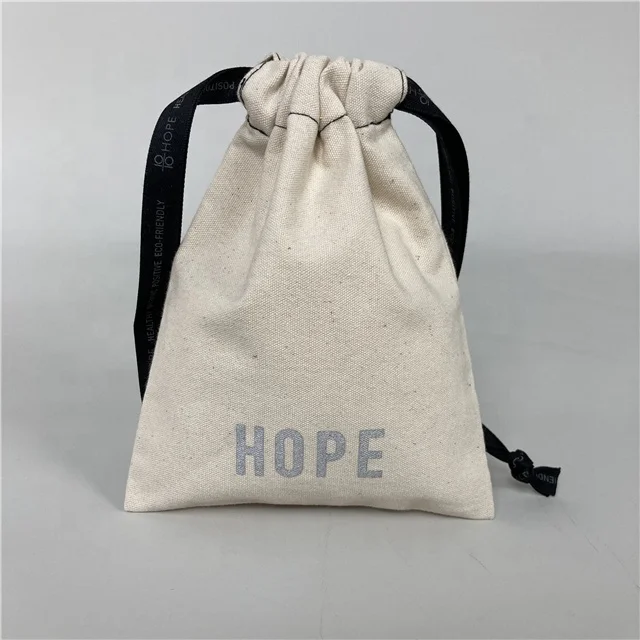 Small Pouch Cloth Bag Drawstring Custom White Cotton Gift Bag Drawstring Small Cotton Linen Drawstring Gift Bag