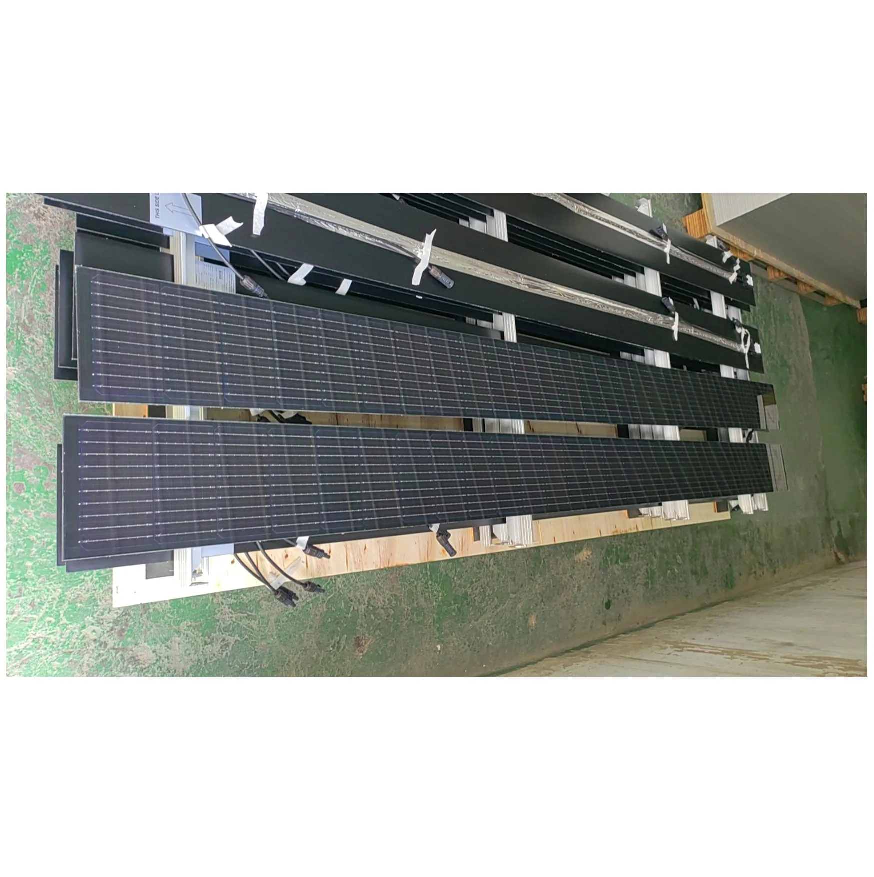 Customized small  solar panel strip 12v Photovoltaic Cells Solar Slim Panel