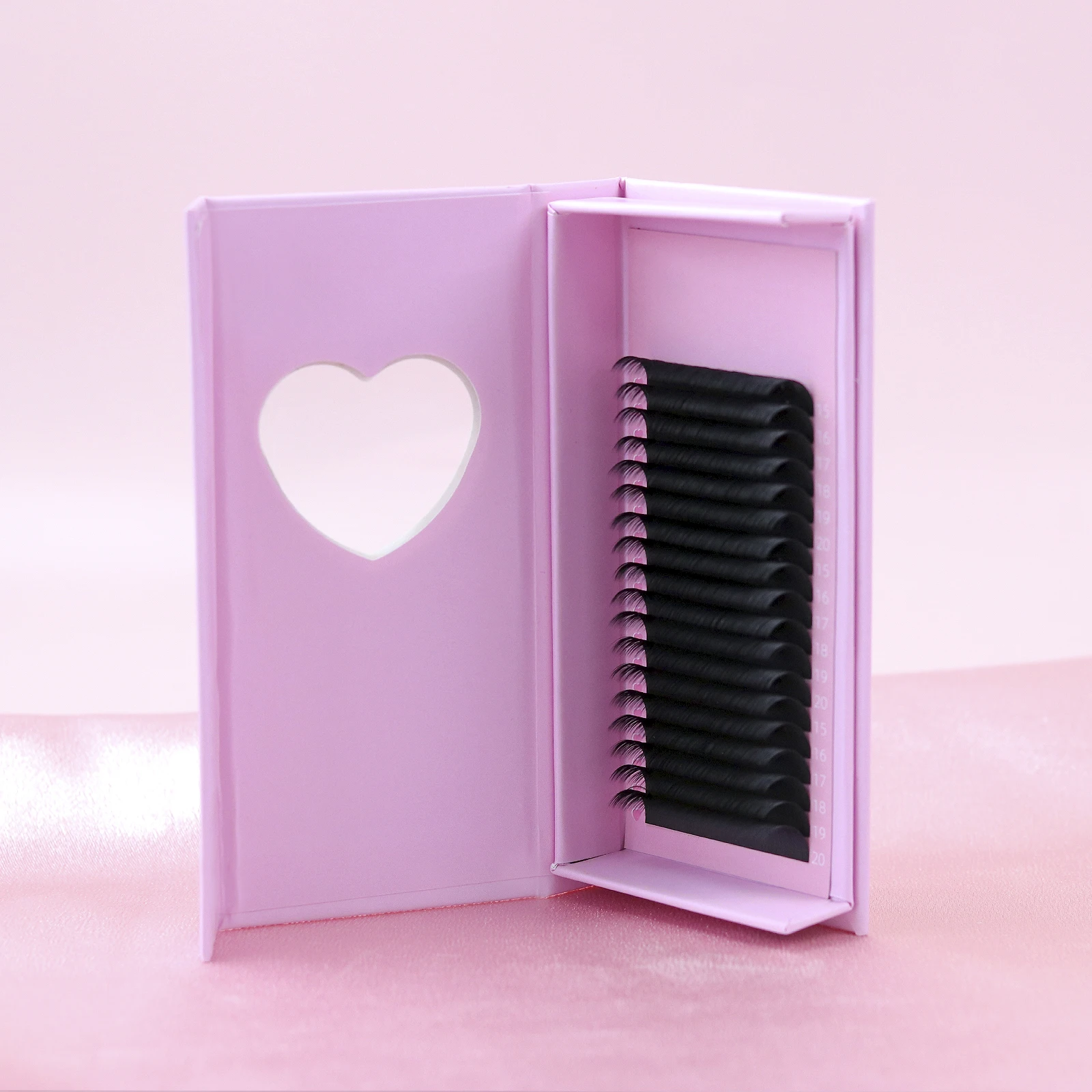 Allison Cashmere 0.07 Eyelash Extension Supplies Trays Lash Wholesale Custom Individual Volume Eyelash Extension