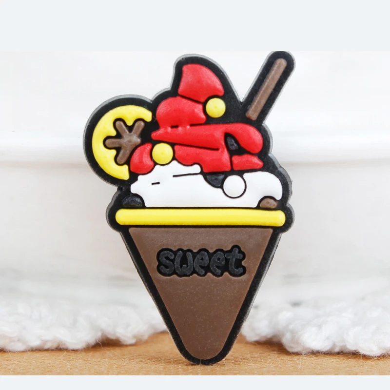 Customized Made Picture Fridge Magnets Cartoon Ice Cream Colorful Custom Photo Fridge Magnet Glass Wholesale Tourist Souvenir