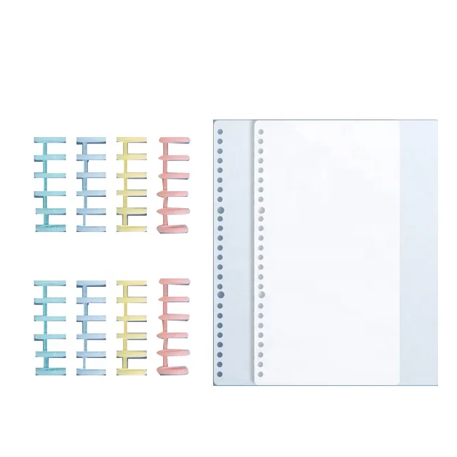 High Quality PVC Spiral Coil Binding Environmentally Friendly Materials Paper Ring Pattern for School Use Packed in a Box
