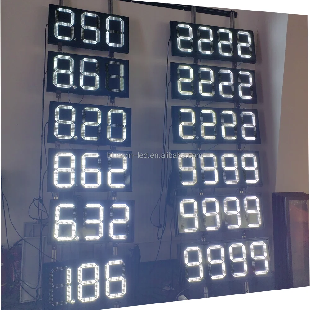 LED GAS PRICE SIGN HOT SALE FOR GAS STATION