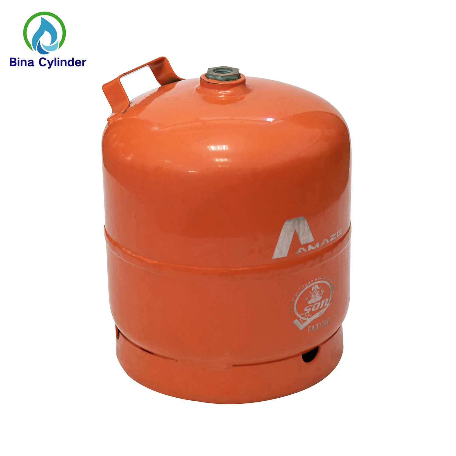 Mini Gas Cylinder with Stove Gas Sample Cylinder 3KG for Sale in Nigeria/Ghana/Kenya