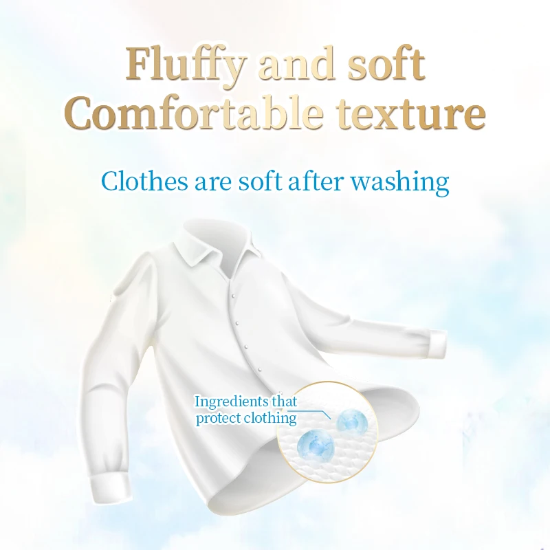 Private Label 2KG Germ Free  laundry detergent OEM Household Cleaning products high-quality liquid  laundry detergent