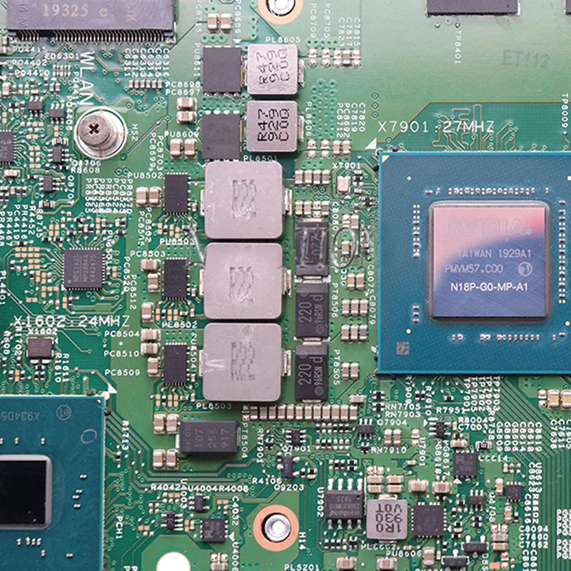 100% новых материнских плат для ноутбука I5-9300H процессора GTX1650 4G GPU материнская плата Dell G3 3590 18825-1 поддержка DDR4-2666 LPDDR3-2133