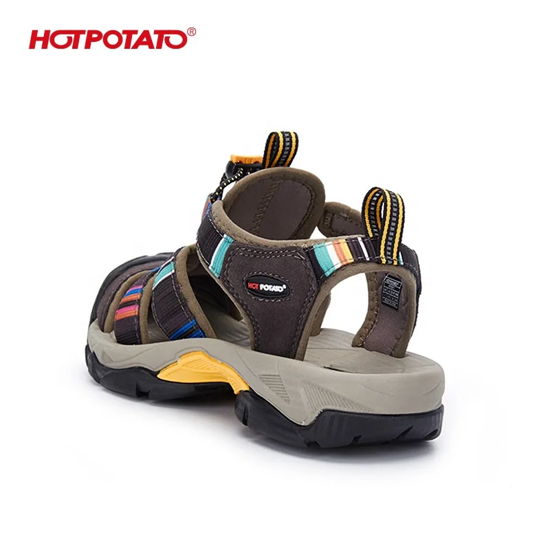 Hotкартофель лучшие мужские сандалии бампер носок моющаяся водяная обувь для походов