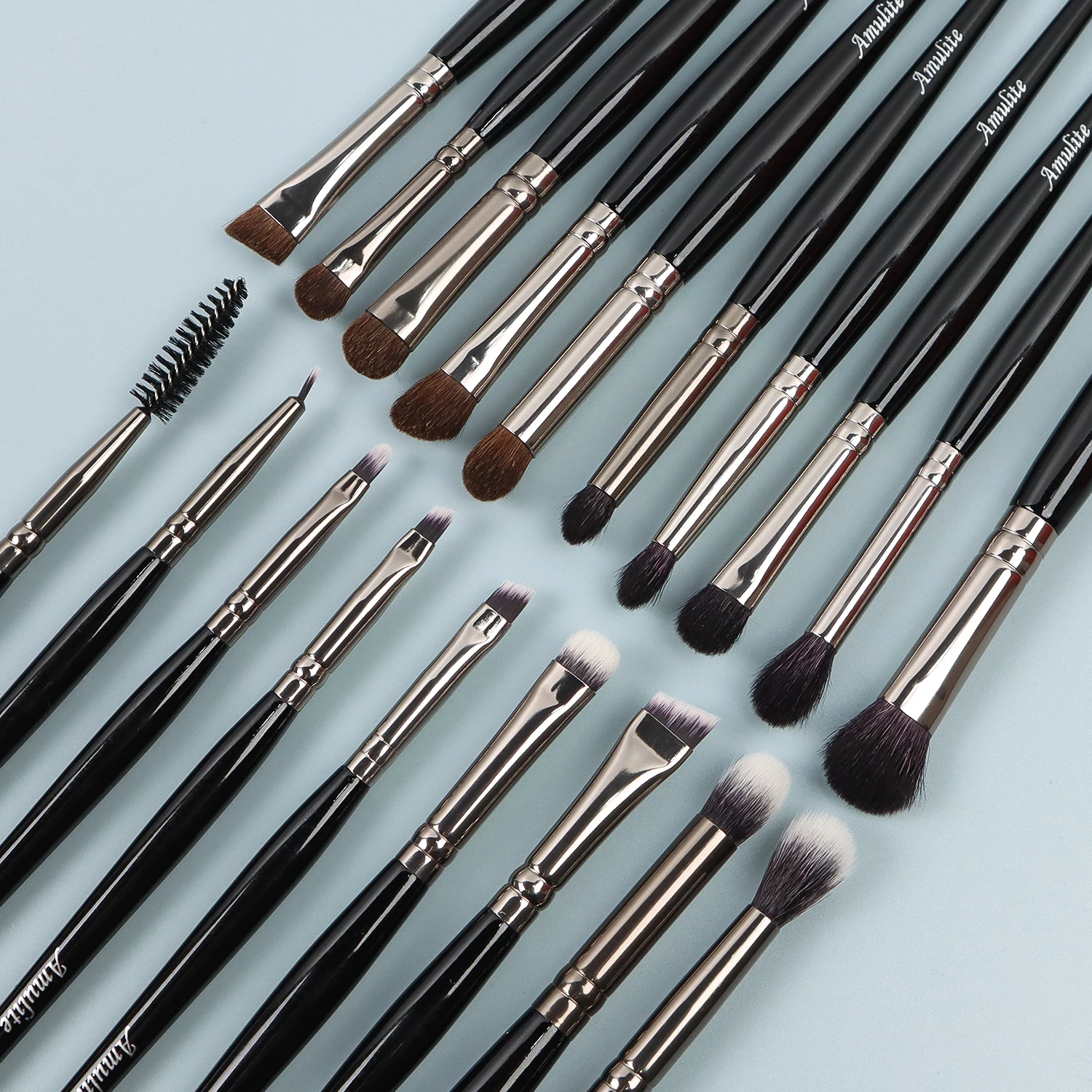 New Arrival 36 Pcs Professional custom logo Makeup Brushes New Designed Wholesale wooden handle High Quality Makeup Brush Set