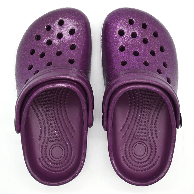 Custom Anti Slip Soft Blue Eva Garden Fashion Clogs