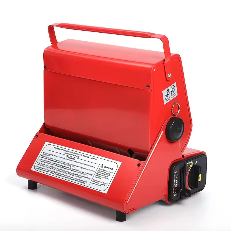 Outdoor Mini Heater Gas Ceramic Stone Gas Stove Portable Outside Tent Outdoor Liquefied Gas Bottle Camp Warmer Outdoor Heaters