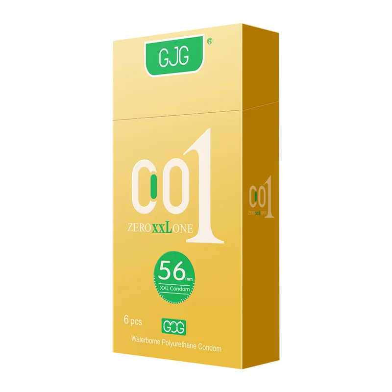 latex condom Polyurethane foreign trade section 6 pack condoms 001 ultra-thin water-based condoms