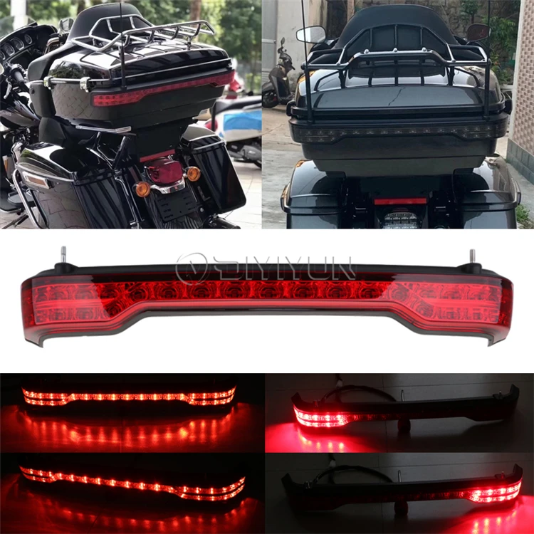 motorcycle Led top box Brake Turn Tail Light/lighting system for Harley Touring 2014-2019 Electra Glide Ultra Classic