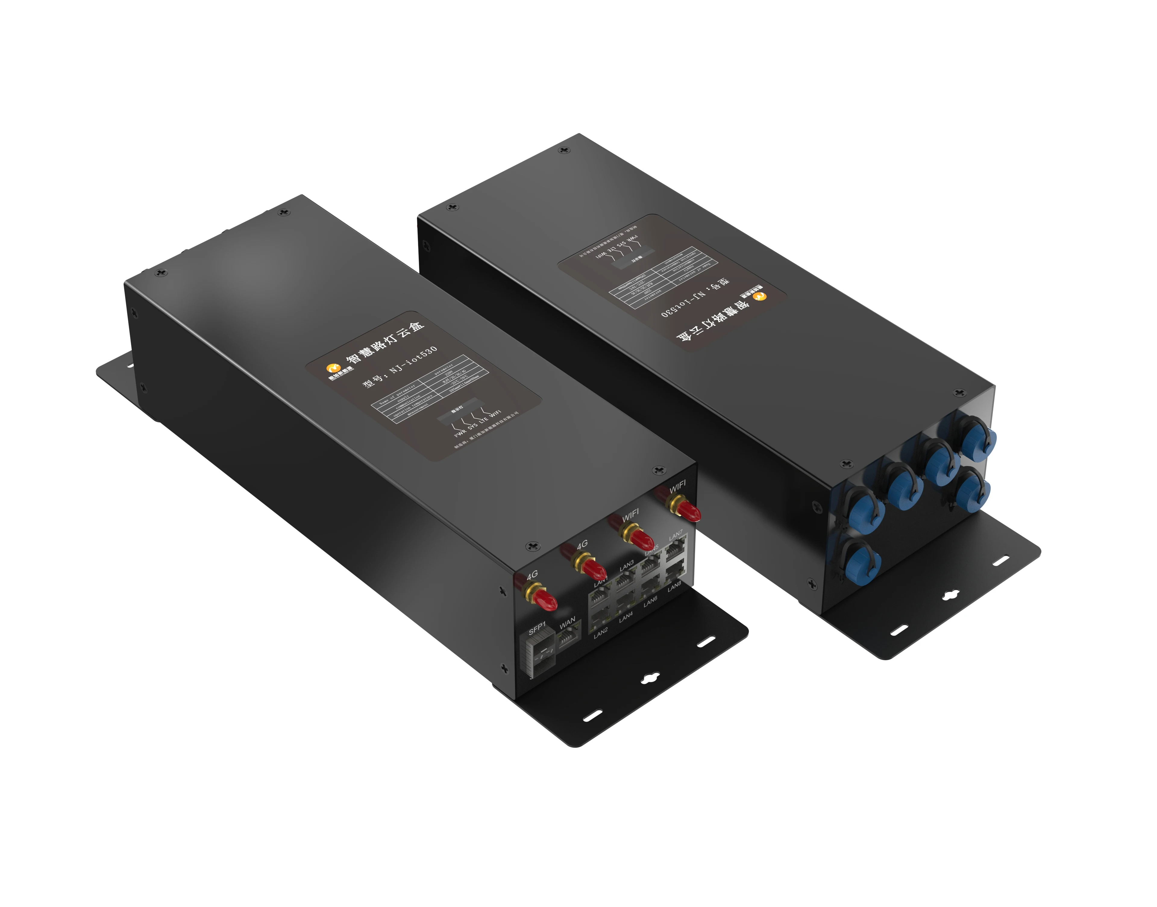 Smart Street Light Controller System Including Gateway And DTU 4G LTE With Sim Card Slot