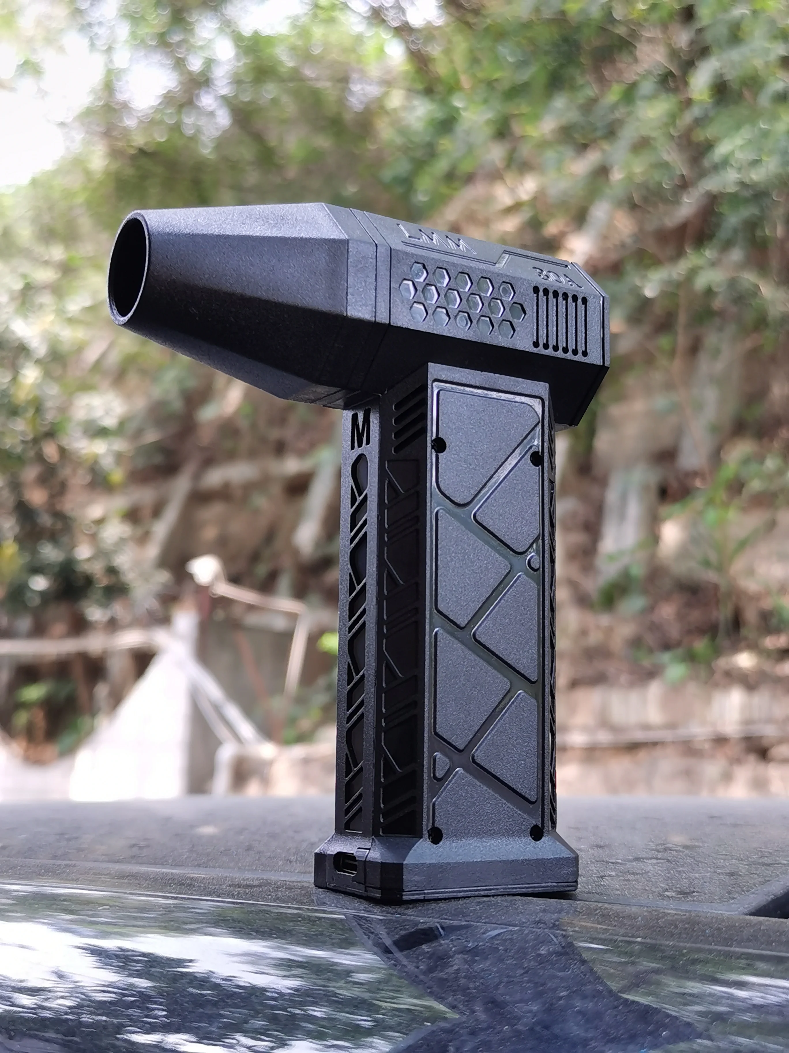 Mini Air Blower Gun Handheld Jet Blower Car Dryer Type-C Rechargeable Portable Jet Fan for Outdoors BBQ Camping Hair Drying