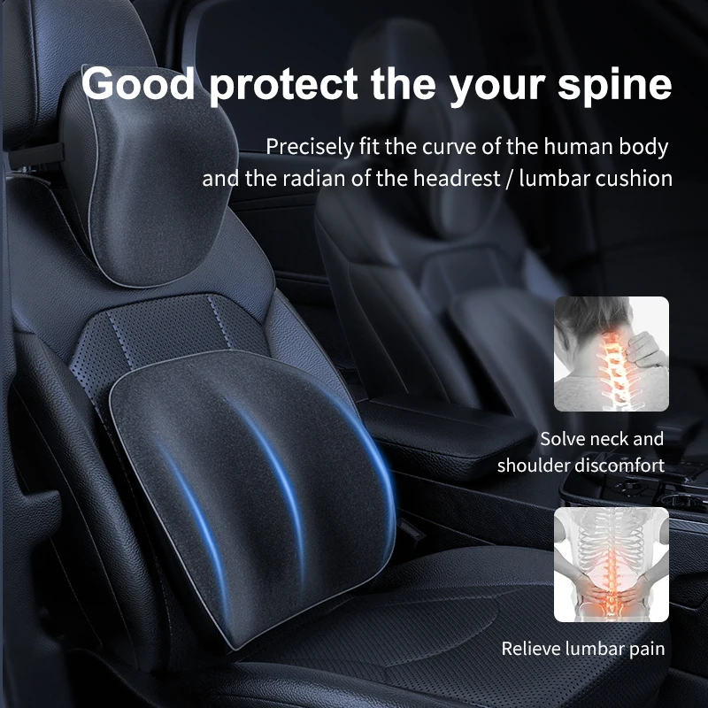 Новинка 2022, хлопковая Подушка на подголовник автомобильного сиденья, высококлассные деловые подарки, офисное кресло, мягкая подушка для поддержки поясницы