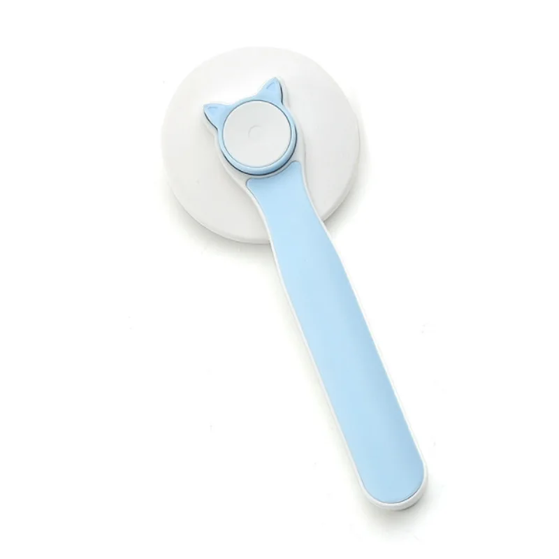 Self-Cleaning Nail Rake Brush, Dog Cat Rabbit Pet Grooming Exfoliation Brush - Easy to remove loose primer