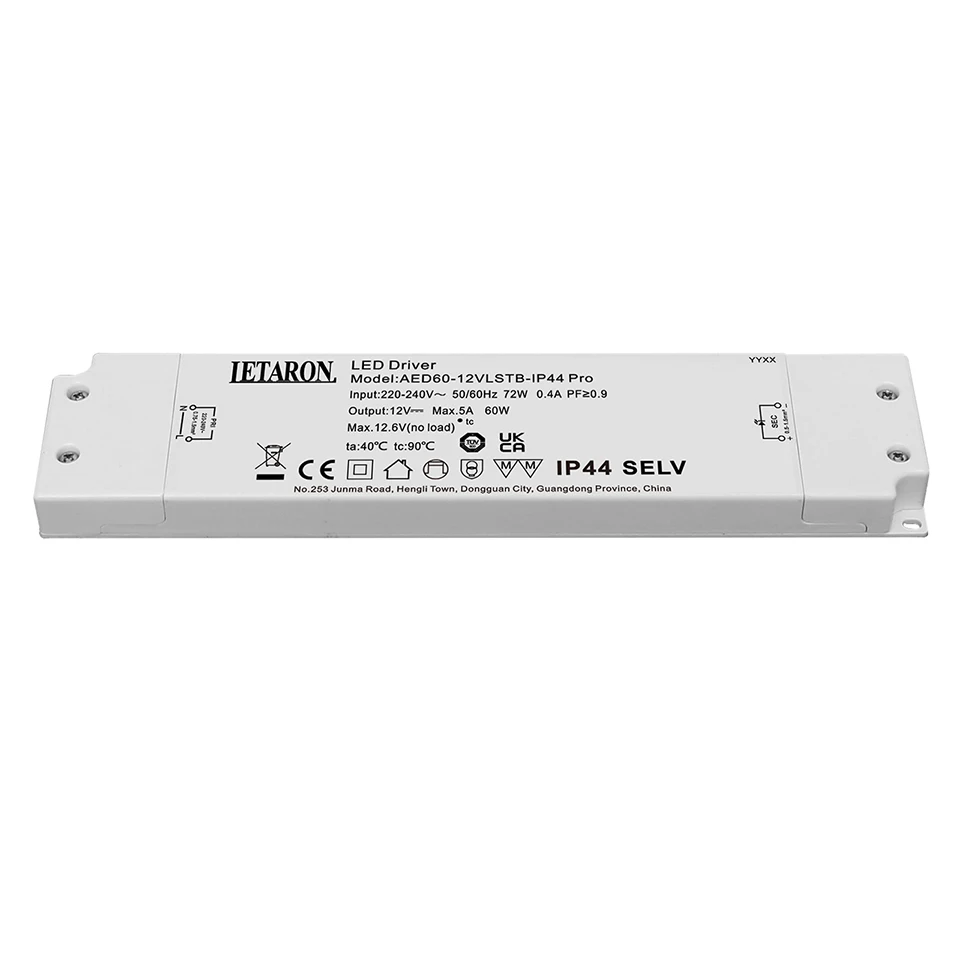 Led treiber 12v led trafo netzteil 230v auf Диммируемый светодиодный драйвер мини-источник питания 60W LED