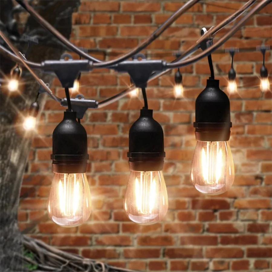 Qualities Product Customized Waterproof Outdoor Indoor Decorative Festoon String Lights