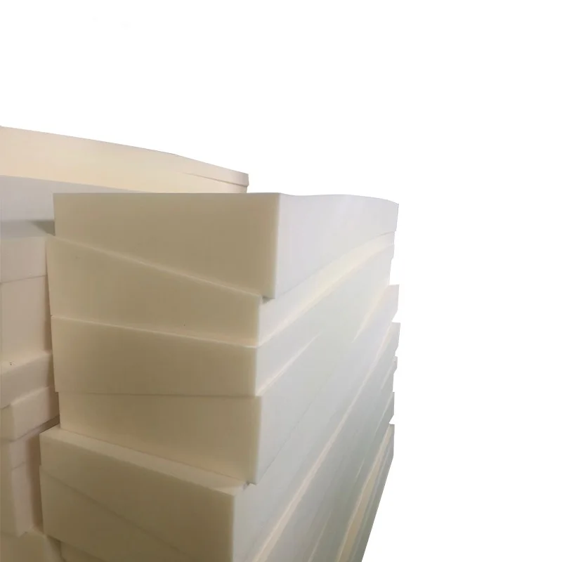 Sofa bed high density upholstery polyurethane foam sheet foam board thickness 1inch 2 inch 3 inch pu foam for sofa making