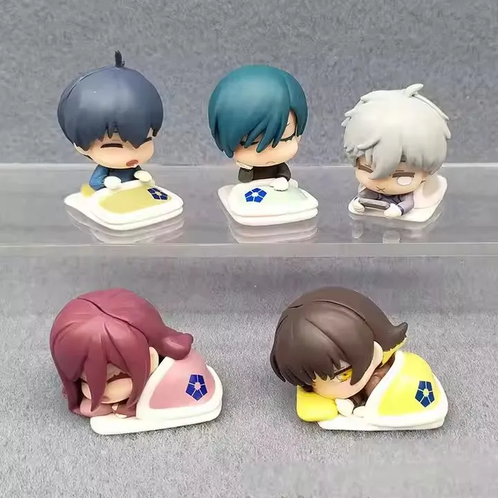 Kawaii Blue-lock figures Blind Box Isagi Yoichi Bachira Meguru Chigiri Hyoma Anime PVC Figure Set Mystery box  cartoon doll