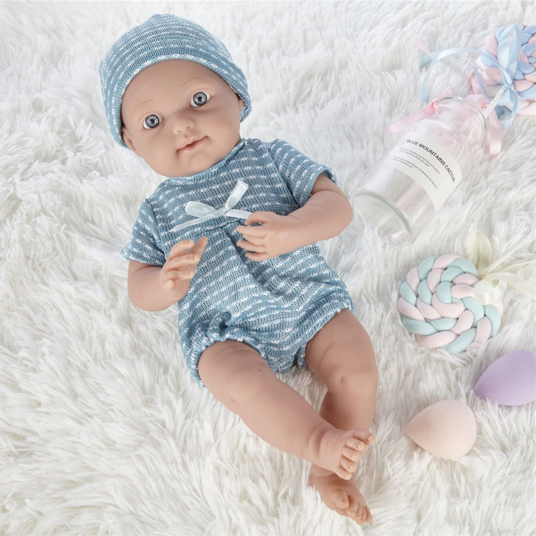  Высокое качество 16 дюймов винил reborn baby doll лучшие подарки для новорожденных и маленьких