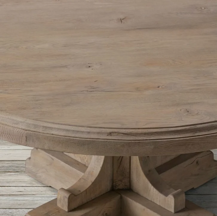 french solid wood latest expandable  dining table designs
