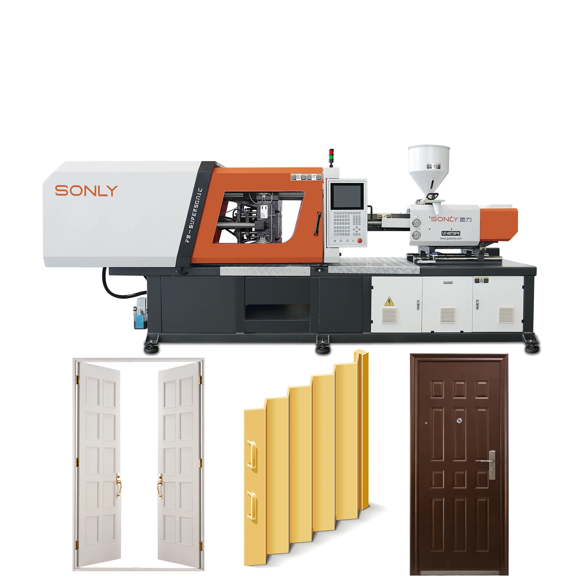 Plastic Roller Shutter Cabinet PVC Door Frame Making Machine