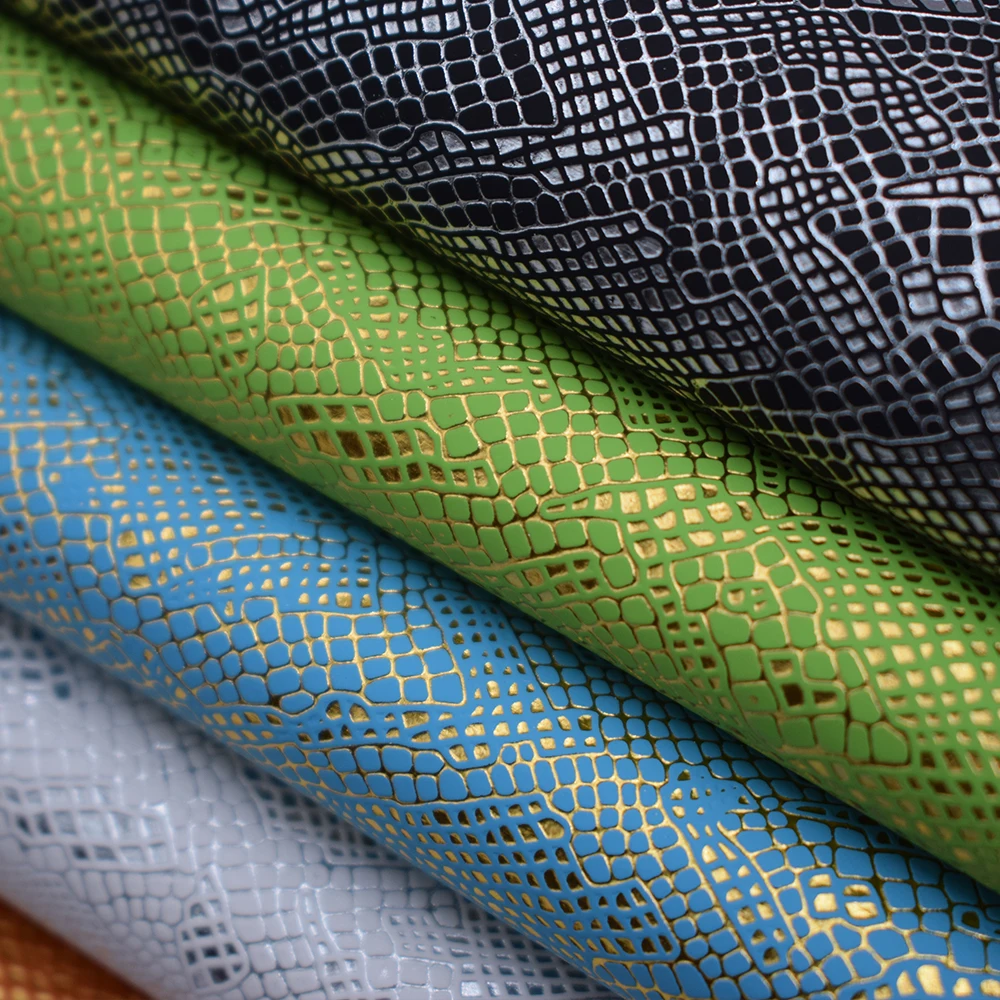 crocodile leatherette crocodile embossed leather for bag