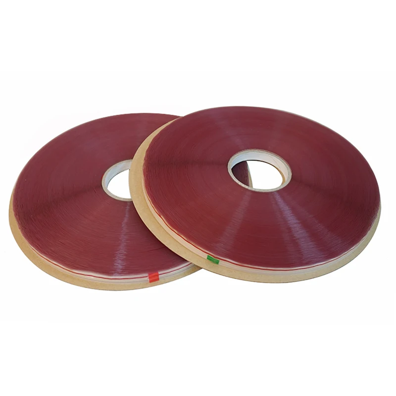 Solvent Glue Hot Sale OPP Starting Material Antistatic Resealable Removable Seam BOPP Bag Sealing Tape