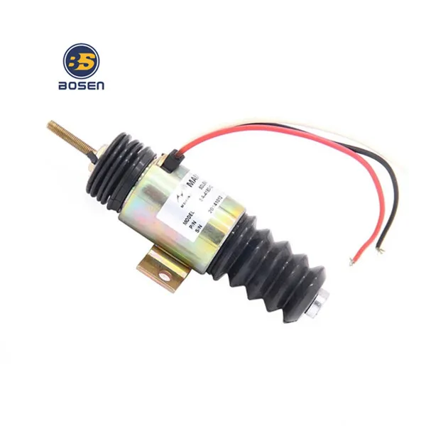 Fuel Pump Shutoff Valve Solenoid 24V SA-4180-12 SA-5189-12 TCU14931 Fuel Shut Off Stop Cut Solenoid Valve for Cummins