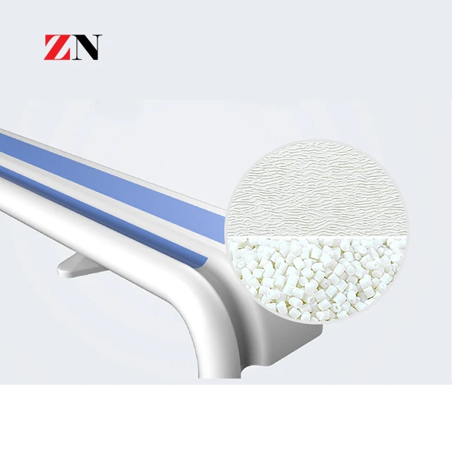 Customized colors Wall Protection Handicapped Equipment Handrail Protector Wall Guard Bumper Rails