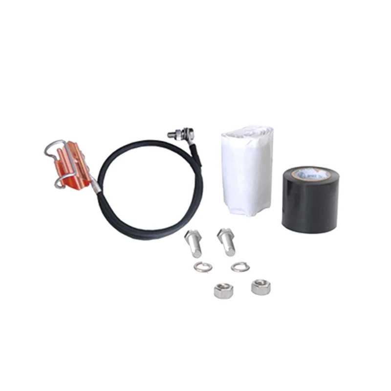 Spring Type Tinned Copper Clip On Ground Kits Gk-Sunv Feeder Cable Clip-On Grounding Kit For 1/2 7/8 Feeder Coaxial Cable