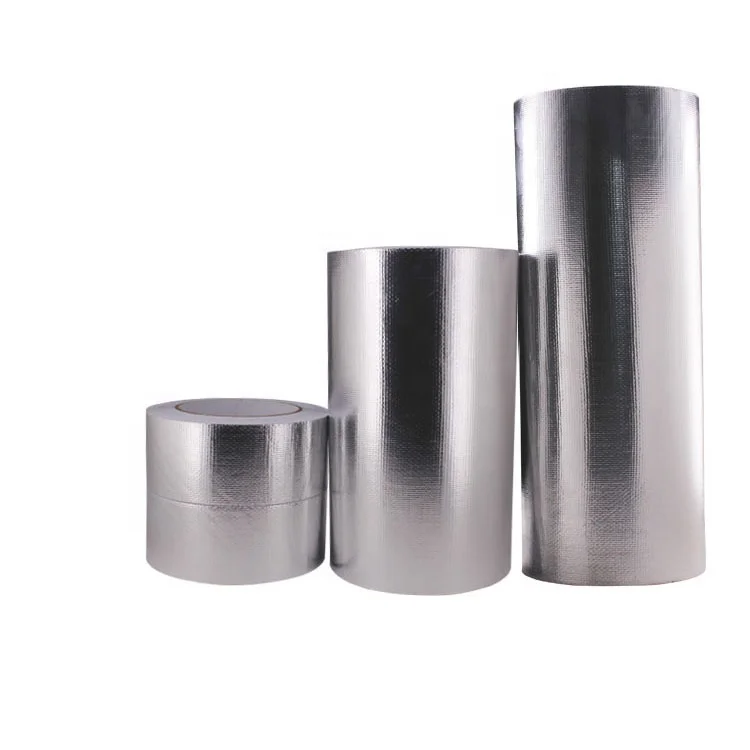5.9 mil Fiber glass Aluminum Foil Tape For HAVC  system
