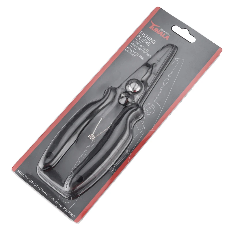 Fishing Pliers Stainless Steel Big Nose Hook Remover with Teflons Coating on Blade for Outdoor Fishing