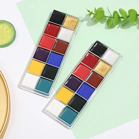 Bo Yi Xuan High Quality Painting Kit Professional Colorful Body Art Face Body Paint