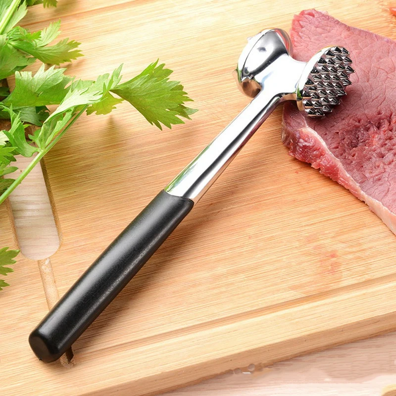 Meat Tenderizer Mallet Pounding Beef Steak Chicken Pork Double sided Meat Hammer