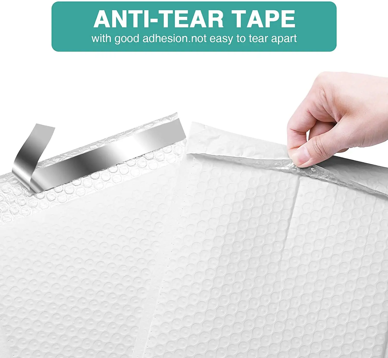 
Custom white color waterproof customized mailers color envelopes printed paper wrap large bubble mailer white padded envelope 