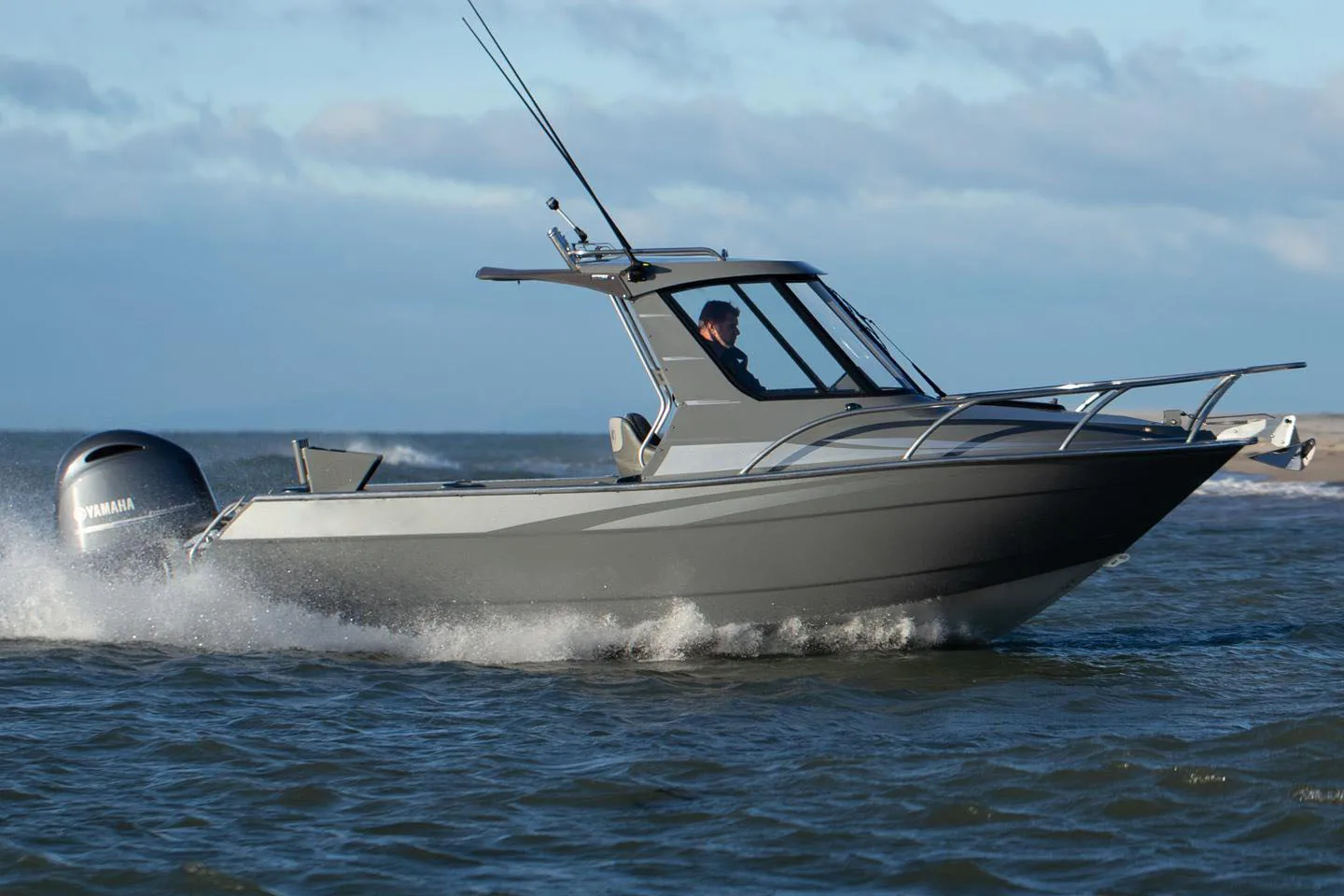 new popular design cabin fishing boat sea use lake use river use all available yacht luxury fresh water all welded hull boat