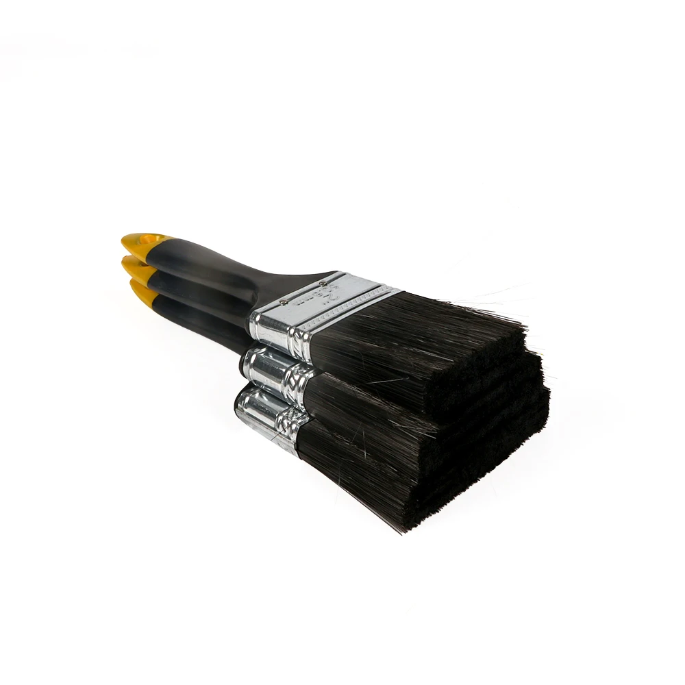 Professional Industrial Grade DIY Paint Brush Elegant Trim Bristles with Plastic Handle for Wall Decorating Custom OEM Support