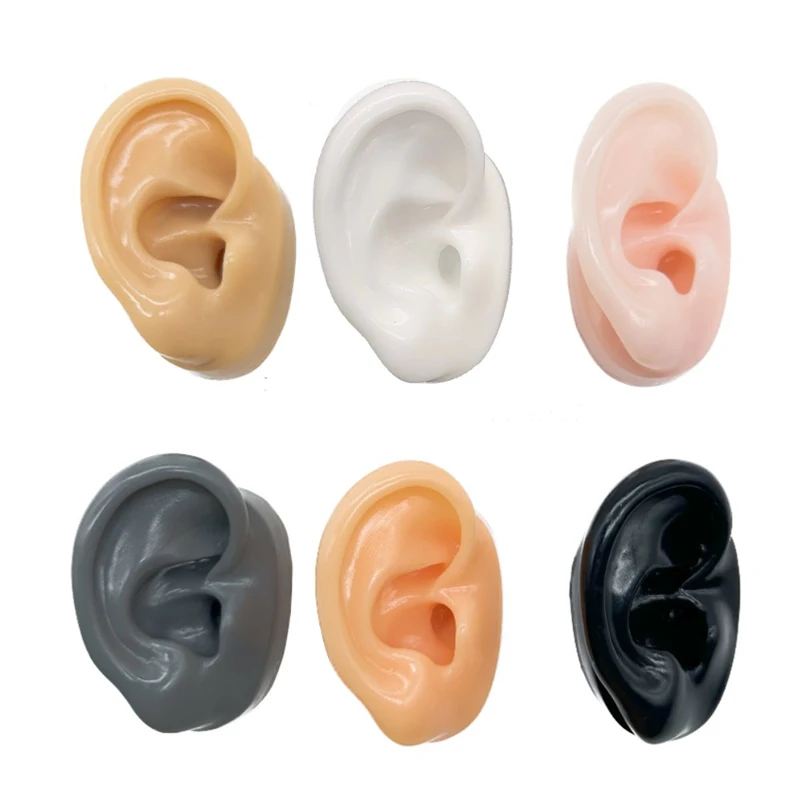 SPECARE ear rubber ear model display WIDEX Hearing aids silicone human ear mold