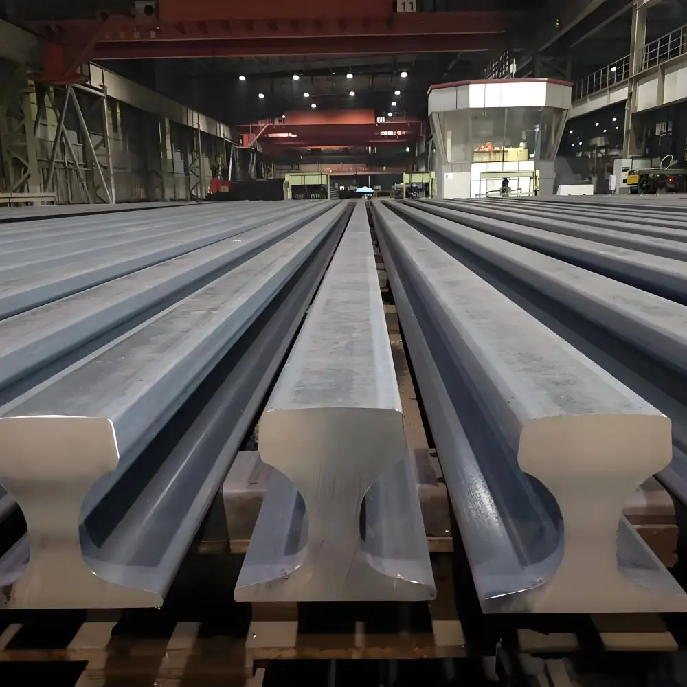Large stock crane rail Large stock steel rail in our factory Various sizes rail track for sale