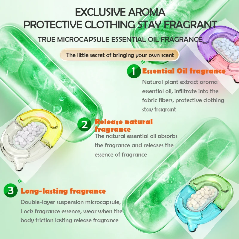 5in1 11g Clothes Washing Odor Removal Apparel Detergent Pods Capsules Concentrate Laundry Gel Beads