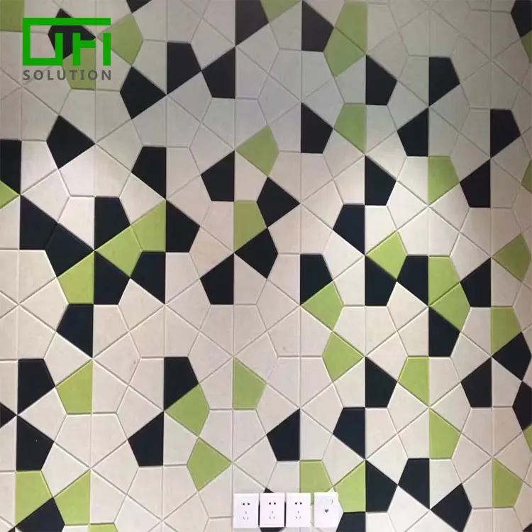 TOP Selling 100% PET Polyester Sound Insulation Board 9mm Soundproof Acoustic Panel