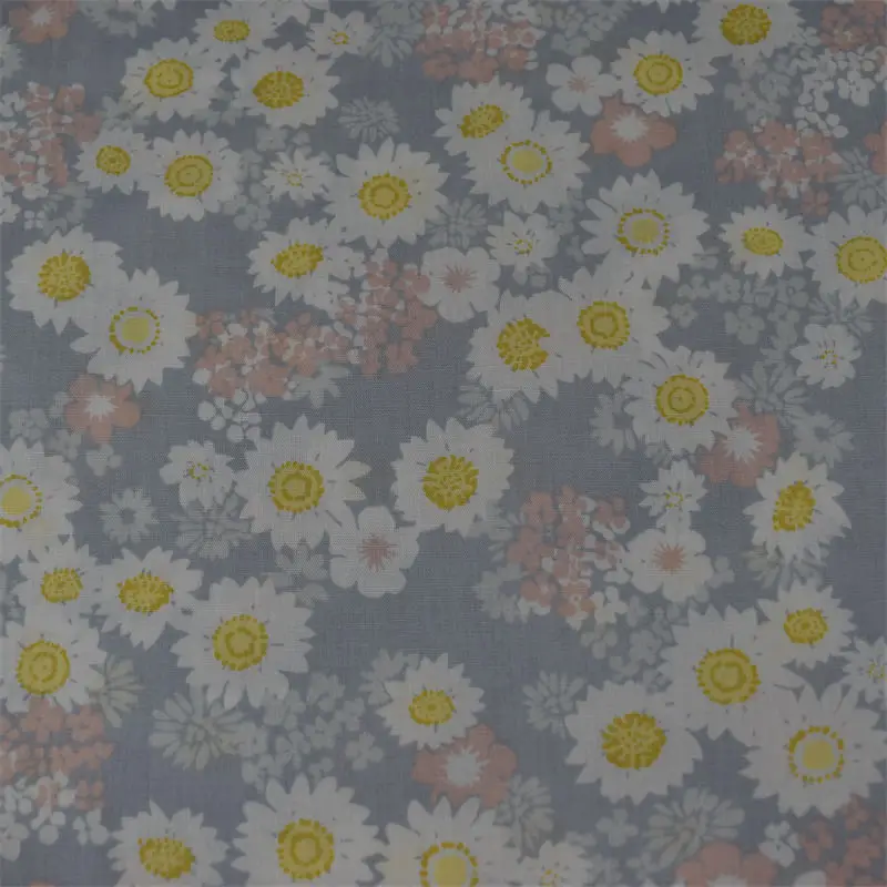 chinese custom digital printing eco-friendly textile 100% organic cotton beautiful  wholesale London lawn floral lawn  fabric