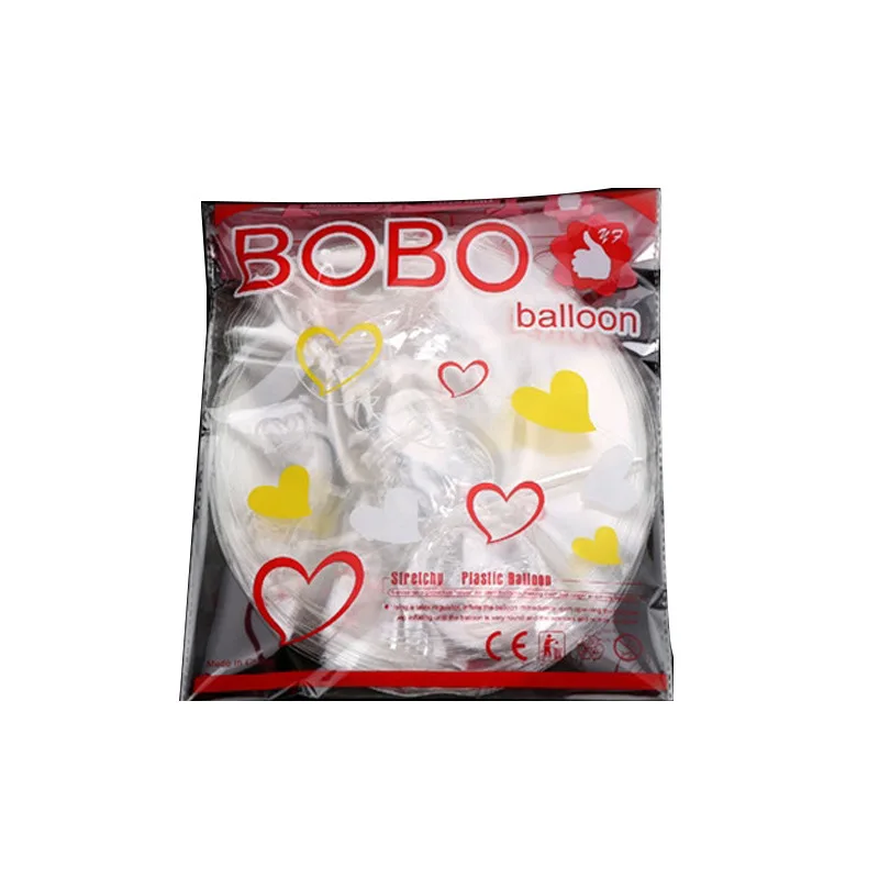 CY 2024 Longstar Transparent Balloon Bobo Balloons 18inch 20inch Round Balloons